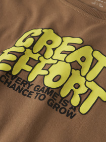 NAME IT T-shirt Theo Toasted Coconut